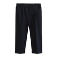 thumbnail image 1 of Hiijoy Boys Dress Pants Straight School Uniform Pants Kids Elastic Waist Trousers, 1 of 2