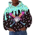 thumbnail image 1 of Hiijoy Boys Hoodies Ice Cream Baseball Graphic Long Sleeve Pullover Casual Fall Sweatshirts, 1 of 3