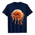 thumbnail image 1 of Hiijoy Boys Graphic Tee Basketball Print Short Sleeve Crew Neck T-Shirt Top, Sizes 4-5, 1 of 3