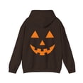thumbnail image 1 of Hiijoy Boys Halloween Hoodie Pumpkin Graphic Long Sleeved Sweatshirt, Black, Sizes 2-13, 1 of 3