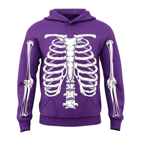Hiijoy Boys Halloween Hoodies Skeleton Print Long Sleeve Pullover Kids Casual Sweatshirts