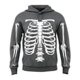 thumbnail image 1 of Hiijoy Boys Halloween Hoodies Skeleton Print Long Sleeve Pullover Kids Casual Sweatshirts, 1 of 2