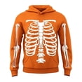 thumbnail image 1 of Hiijoy Boys Halloween Hoodies Skeleton Print Long Sleeve Pullover Kids Casual Sweatshirts, 1 of 2