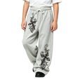 thumbnail image 1 of Hiijoy Boys Loose Sweatpants Elastic Waist Drawstring Pants Kids Casual Athletic Trousers, 1 of 4