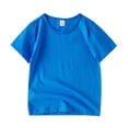 thumbnail image 1 of Hiijoy Boys T Shirt Casual Short Sleeve T-Shirt Summer Cotton Soft Basic Tshirt, 1 of 8