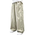 thumbnail image 1 of Hiijoy Boys Summer Pants Lightweight Wide Leg Pockets Trousers Casual Elastic Waist Pants, 1 of 9