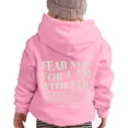 thumbnail image 1 of Hiijoy Girls Casual Hoodies Letter Print Long Sleeve Pullover Fall Sweatshirts with Pockets, 1 of 6