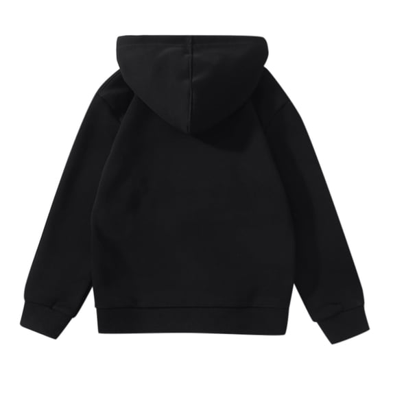 Hiijoy Girls Casual Hoodies Letter Print Long Sleeve Pullover Kids Fall Sweatshirts
