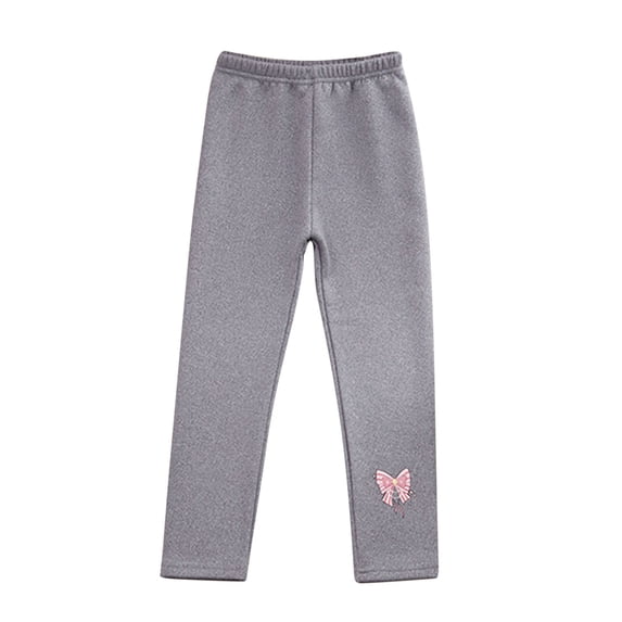 Hiijoy Girls Lined Leggings Stretchy Soft Jeggingss Casual Warm Winter Leggings