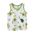 thumbnail image 1 of Hiijoy Boys Cartoon Breathable Tank Top Sleeveless Undershirt Vest Top, Sizes 6M-7Y, 1 of 2