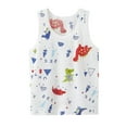 thumbnail image 1 of Hiijoy Boys Cartoon Racerback Tank Top Sleeveless Crewneck Undershirt, Sizes 6M-7Y, 1 of 2