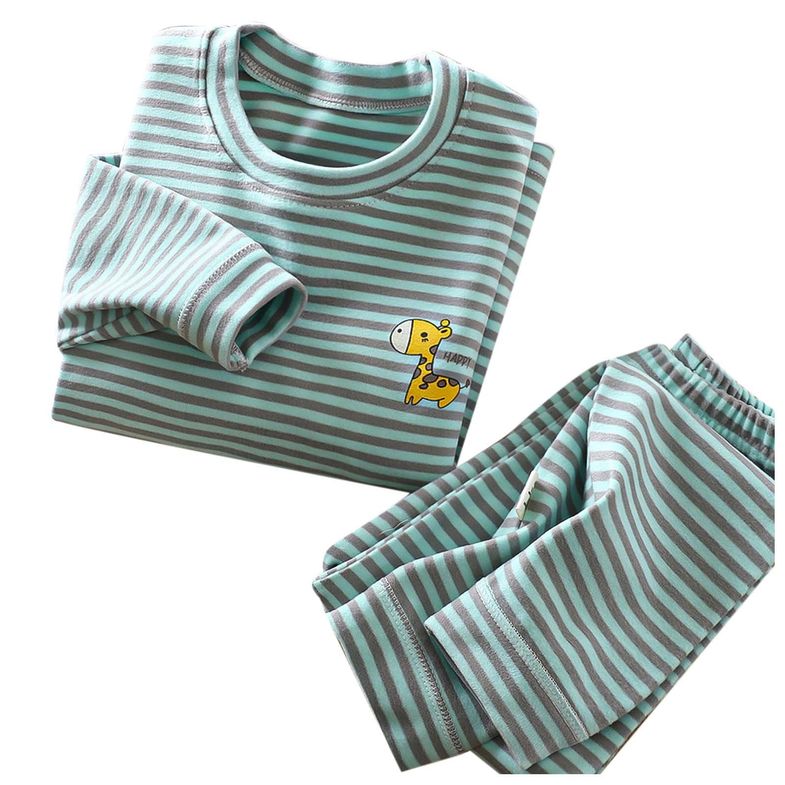 Kids Boys 2 Pieces T-shirt & Pants Pajama Set Long Sleeve Z17 Z03 Z14 main image 0
