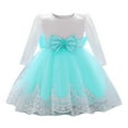 thumbnail image 1 of Hiijoy Infant Girls Lace Birthday Party Princess Dress Pageant Prom, Sizes 6-24M, 1 of 8