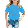 thumbnail image 1 of Hiijoy Infant Girls Mother's Day Graphic T Shirt Casual Short Sleeve T-Shirt, Sizes 1-9, 1 of 3