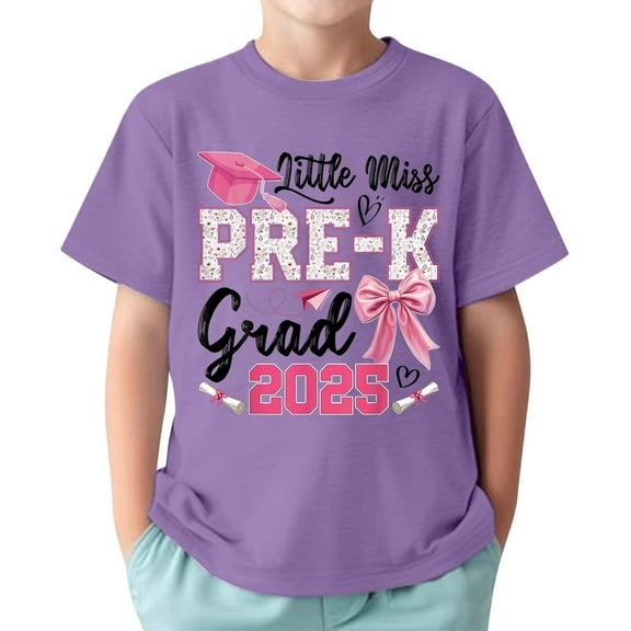 Hiijoy Kids Last Day of School T Shirt Short Sleeve Graphic Tee for Boy & Girl, Sizes 1-13