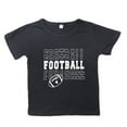 thumbnail image 1 of Hiijoy Little Boys Short Sleeve T Shirt Rugby Football Letter Prints T Shirt Summer Tee, 1 of 3