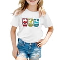 thumbnail image 1 of Hiijoy Little Girl T-Shirt Autism Theme Short Sleeve T Shirt Cotton Summer Tee, Sizes 3-9, 1 of 3