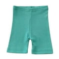 thumbnail image 1 of Hiijoy Little Girls Layer Shorts Solid Pull-On Shorts Insurance Underpants, Sizes 5-6Y, 1 of 3