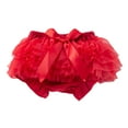 thumbnail image 1 of Hiijoy Girls Mesh Bloomers Cute Bow Tutu Skirt Cotton Pull-On Shorts for Baby, Sizes 0-3M, 1 of 3