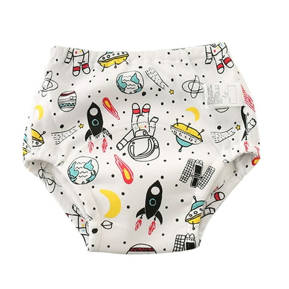 Hiijoy Newborn Unisex Reusable Underwear Nappies Infant Breathable Diapers Shorts, Sizes 2-3T