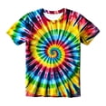 thumbnail image 1 of Hiijoy Tees for Boys Tie Dye Unisex Short Sleeves Round Neck Casual T-Shirts, Sizes 2-13, 1 of 2