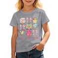 thumbnail image 1 of Hiijoy Tees for Girls Kids Cute Graphic Short Sleeve O-Neck Casual T-Shirts, Sizes 3-14, 1 of 4