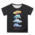 thumbnail image 1 of Hiijoy Toddler Boys Graphic T-Shirt Car Print Short Sleeve T Shirt, Sizes 3-4Y, 1 of 3