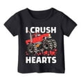 thumbnail image 1 of Hiijoy Toddler Boys Graphic T Shirt Short Sleeve Summer Casual T-Shirt Tee, Sizes 1-13, 1 of 2