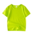thumbnail image 1 of Hiijoy Toddler Boys Plain T Shirt Cotton Solid Short Sleeve T-Shirt Casual Basic Tee Shirt, 1 of 8