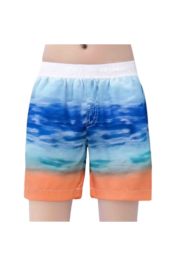 Toddler Boys Swim Trunks Quick Dry Beach Swimming Shorts, Sizes 2-3T