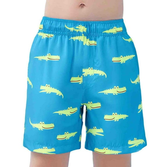 Hiijoy Toddler Boys Swim Trunks Quick Drying Bathing Suit Board Shorts Swimwear, Sizes 2-3T