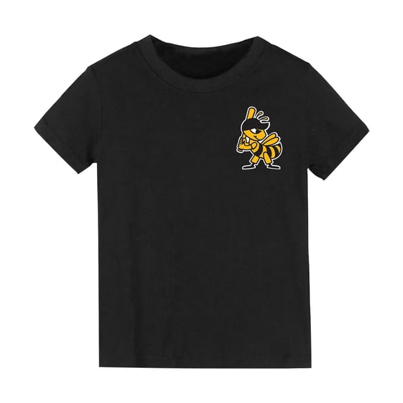 Hiijoy Toddler Boys T Shirt Cartoon Baseball Print Short Sleeve T Shirt Cotton Casual Tshirt