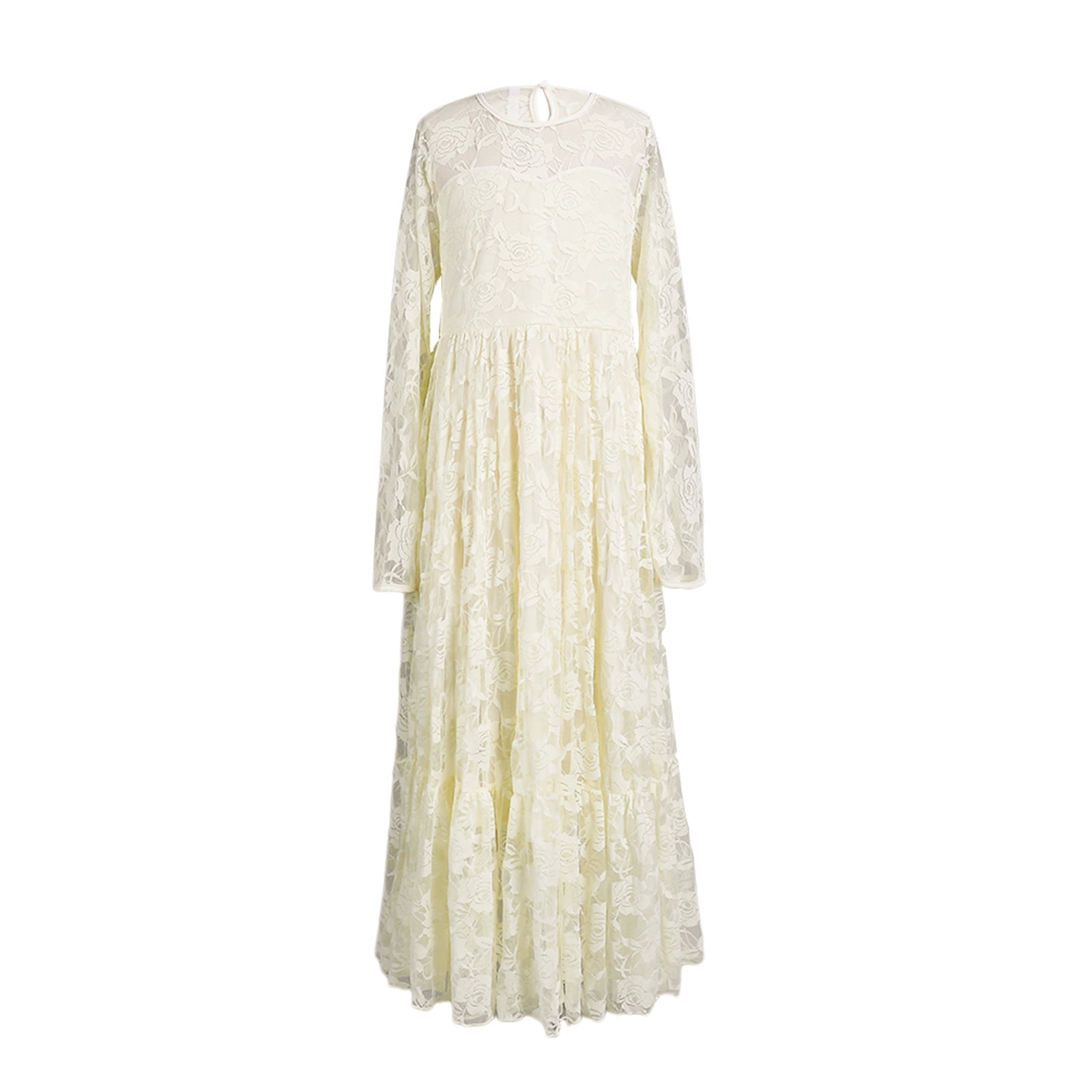 Kids Fashion Lace Wedding Party Dress