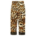 thumbnail image 1 of Hiijoy Toddler Girls Leopard Leggings Elastic Waist Slim Fit Soft Thermal Pants Bottoms, 1 of 3