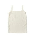 thumbnail image 1 of Hiijoy Toddler Girls Ribbed Camisole Solid Color Sleeveless Undershirt Vest, Sizes 18M-4T, 1 of 3