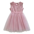 thumbnail image 1 of Hiijoy Toddler Girls Sleeveless Tutu Dress Embroidery Summer Casual Dress, Sizes 6M-6Y, 1 of 4