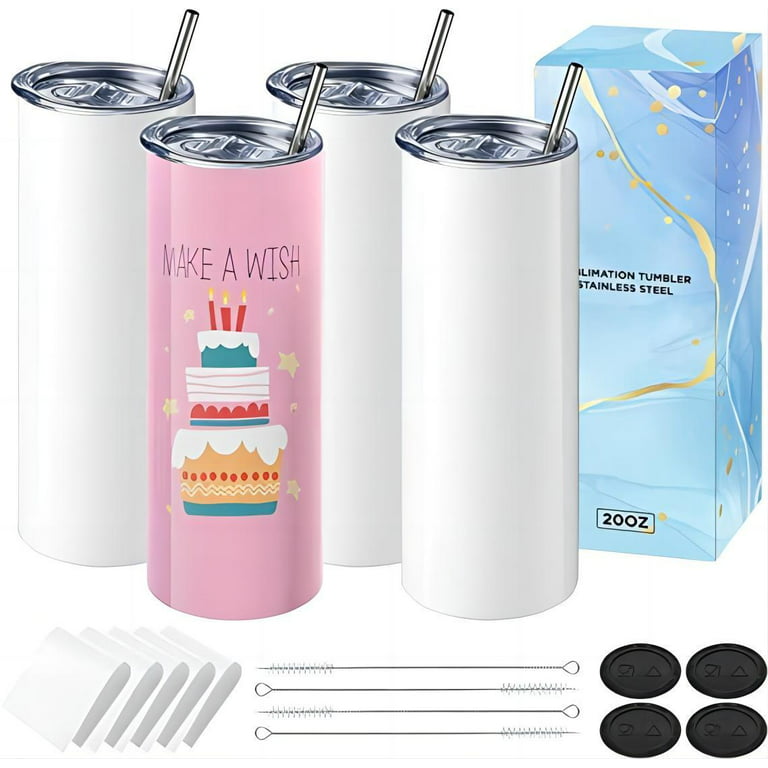 15/20oz Wholesale Stainless Steel Sublimation Skinny Tumbler with