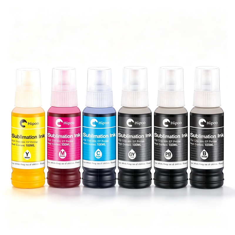 Hiipoo 600ML Sublimation Ink EcoTank Printers ET 8500 ET 8550 Wide Format Supertank Printers Heat Press Transfer T Shirt Tumblers DIY Gifts Demand Pr: What We Checked First