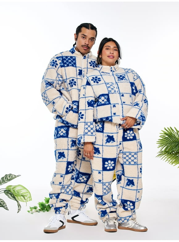 , Unisex Graphic Jogger, Azulejo, Sizes XS-3XL