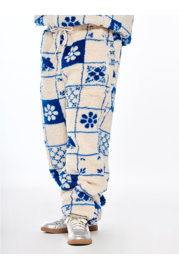 , Unisex Graphic Jogger, Azulejo, Sizes XS-3XL