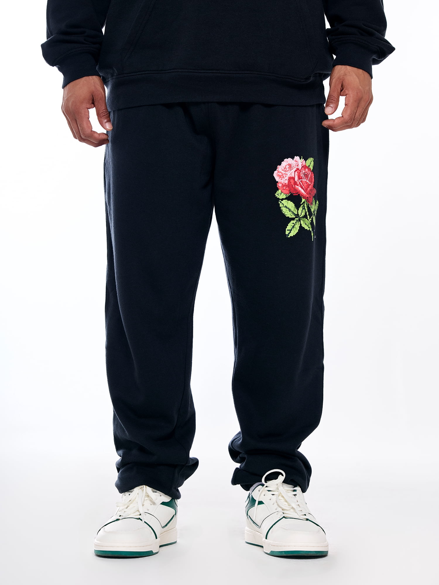 Hija De Tu Madre, Unisex Graphic Jogger, Roses, Sizes XS-3XL