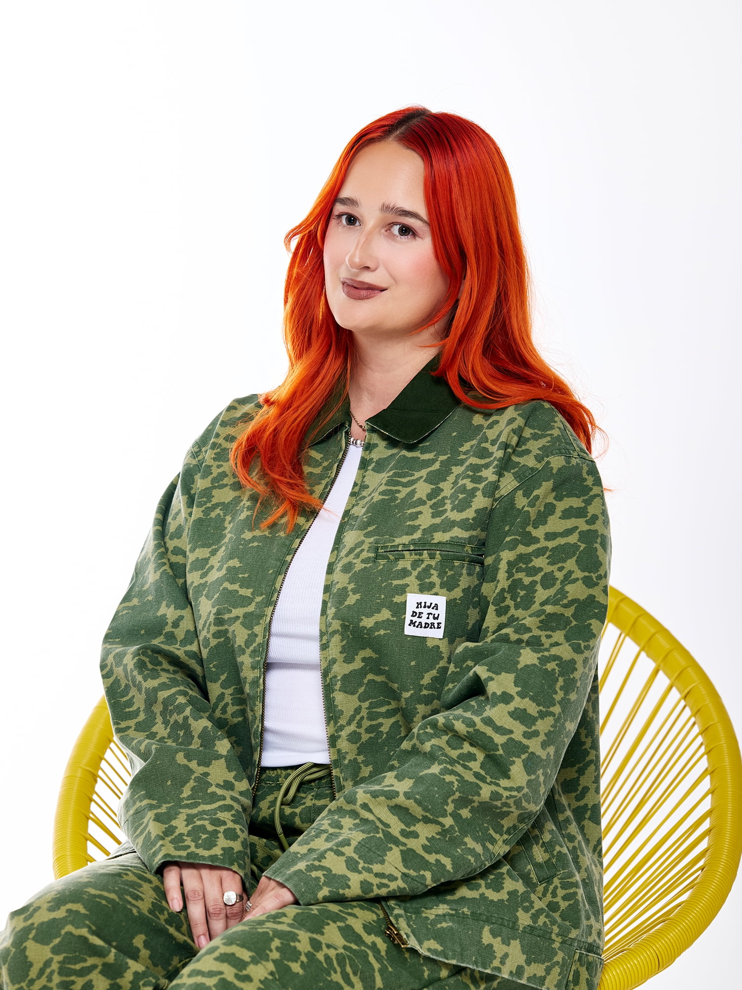 Hija De Tu Madre, Unisex Graphic Work Zip-Up Jacket, Sizes