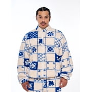 Hija De Tu Madre, Unisex Graphic Zip-Up Jacket, Azulejo, Sizes XS-3XL