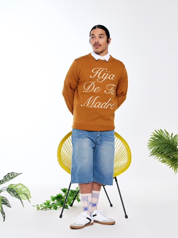 , Unisex Knit Sweater, Sacred Heart, Sizes XS-3XL