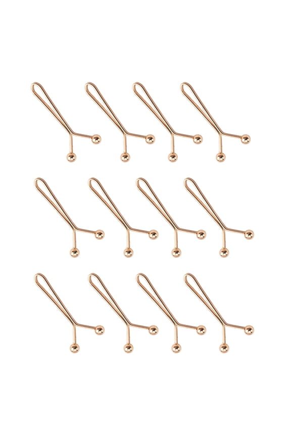 Hijab Pins Set of 12 Safety Clips for Women's Scarf and Headscarf Jewelry for Scarf and Headscarf Accessories