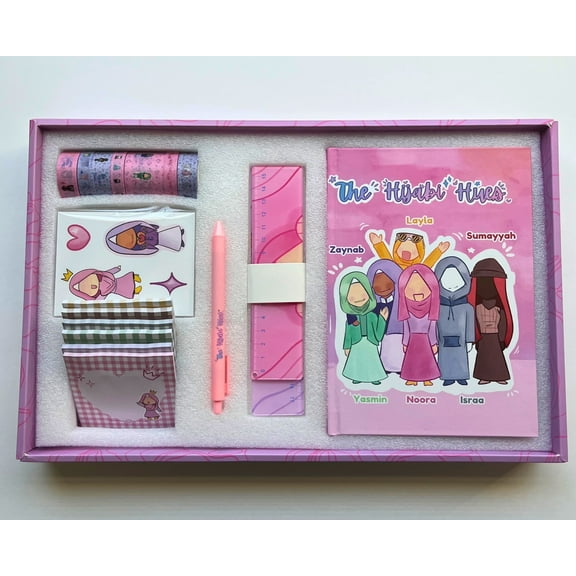 Hijabi Hues Stationery