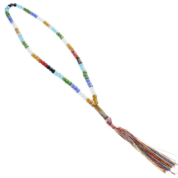 Hijaz 33 Count Polished Multicolor Islamic Rosary Prayer Bead Misbaha