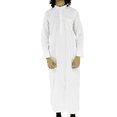 thumbnail image 1 of Hijaz Plain White Kids Thobe Authentic Arab Rode Kaftan for Boys With Pockets-38, 1 of 5