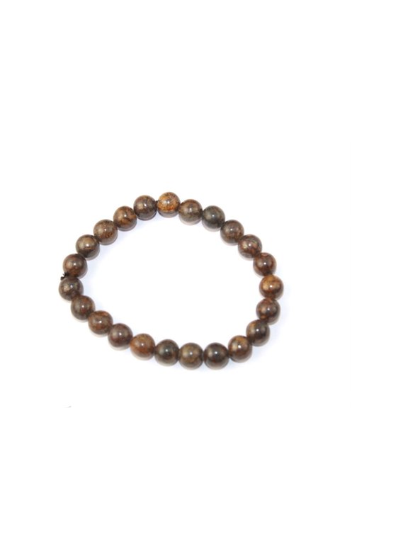 Hijet Bronzite 8 mm Bracelet For Men Or Woman,Gift For Unisex