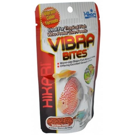 Hikari 2.57 oz Vibra Bites Tropical Fish Food